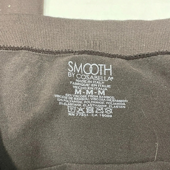 Cosabella Smooth Brown Leggings Pants Size Medium Shapewear Tummy Control - Picture 2 of 2